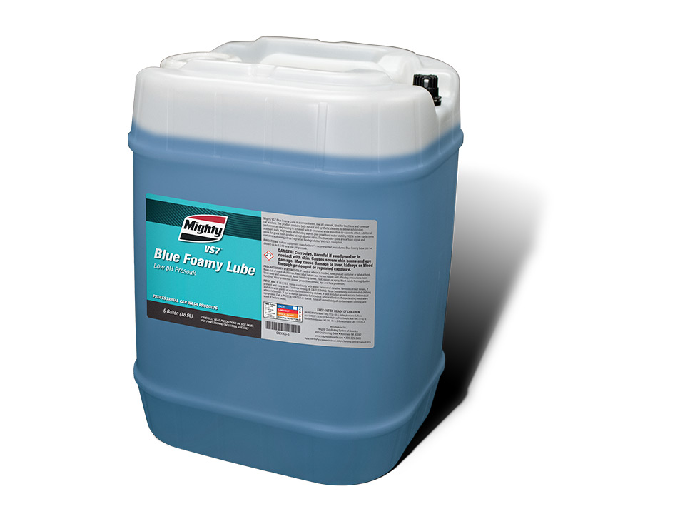 Blue Foamy Lube Low pH Presoak