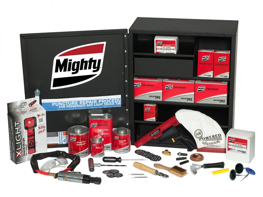 Tire Repair Kits & Cabinets