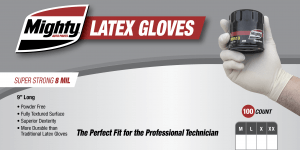 Latex Gloves - 8MIL