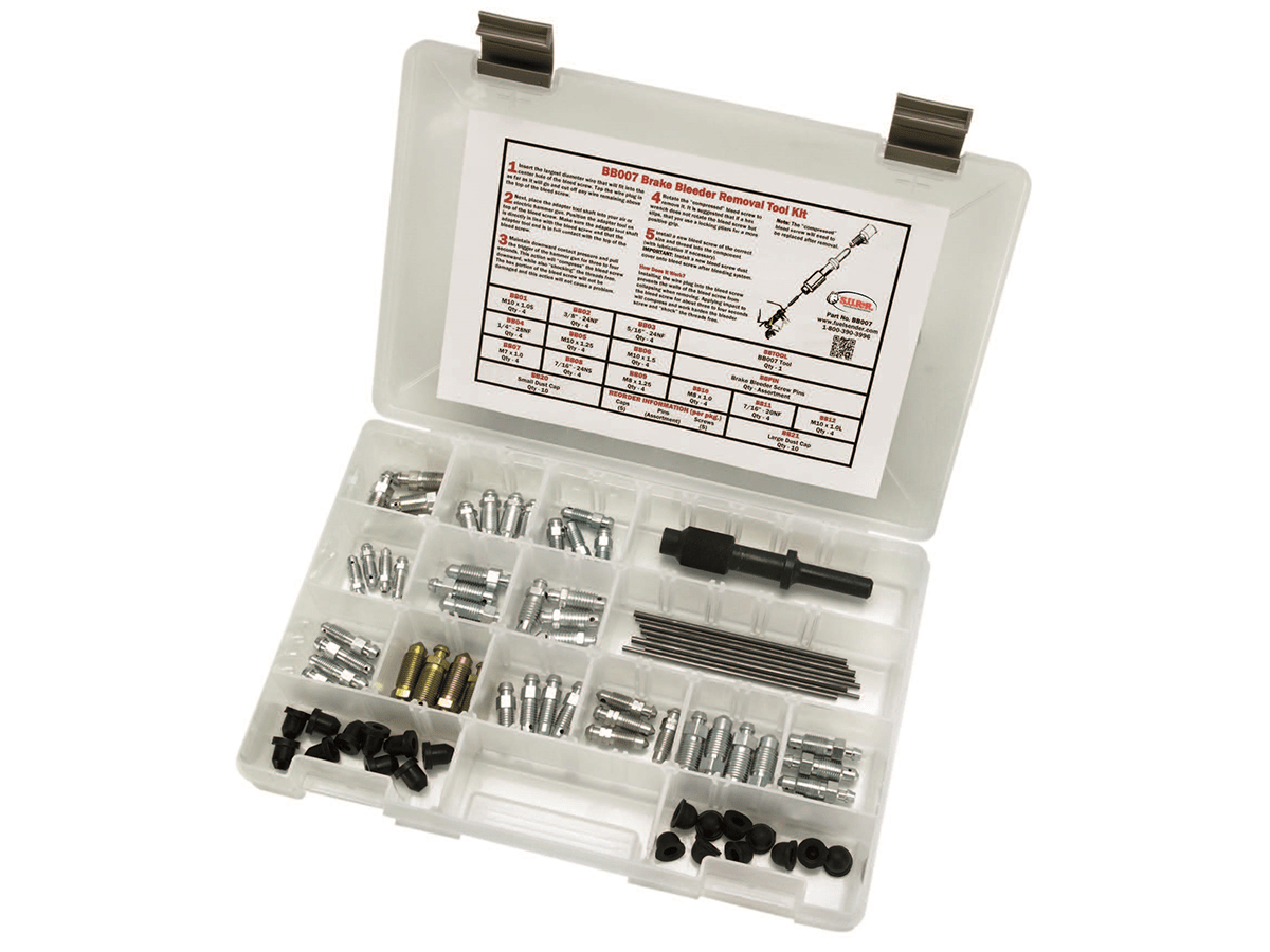 BRAKE BLEEDER REPAIR KITS